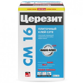 Клей для плитки эластичный ЦЕРЕЗИТ CM 16 25 кг Клей для плитки эластичный ЦЕРЕЗИТ CM 16 25 кг